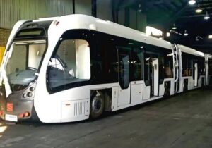 اجرای نخستین تراموای شهری کشور در تبریز