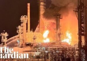 آتش‌سوزی در بزرگترین پالایشگاه استرالیا/ تولید بنزین مختل شد