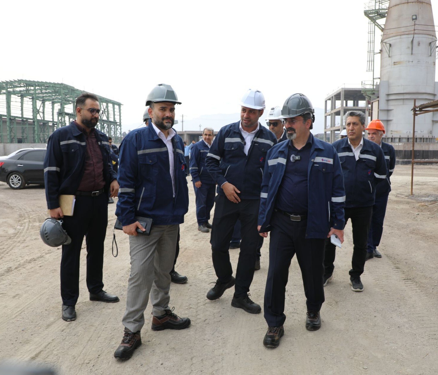 بازدید مدیرعامل هلدینگ صبا انرژی از شرکت صبا فولاد خلیج فارس