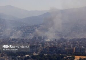 حمله هوایی ارتش رژیم صهیونیستی به شهرک خربه سلم در جنوب لبنان