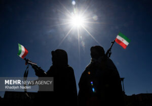 رزمایش بانوان جان‌فدا در رشت