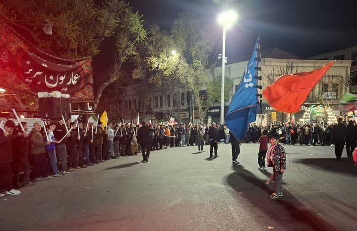 هیئت‌های حسینی تبریز همچنان پای کار انقلاب هستند