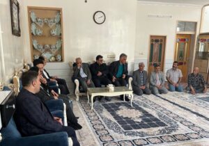 ابلاغ پیام قالیباف به خانواده پرستار شهیده