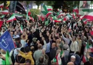 اجتماع هشتاد و یکم مردم ضیاءآباد در سنگر خیابان