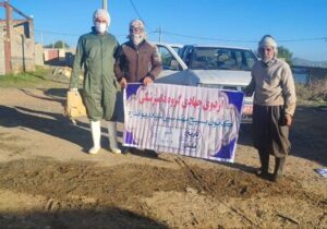 ارائه خدمات رایگان دامپزشکی به دامداران ۲ روستای دیواندره