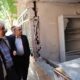 بازدید معاون وزیر راه و شهرسازی از بخش های جنگ زده دانشگاه شریف