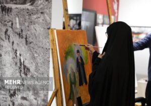 تجسمی‌ها در سنگر مقاومت؛ از ائتلاف ملی و جهانی کاریکاتور تا گرافیک جنگ