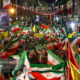 تداوم تجمع شبانه زنجانی‌ها در حمایت از وطن