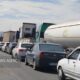 ترافیک سنگین در گردنه آهوان سمنان؛ حرکت خودروها به کندی است