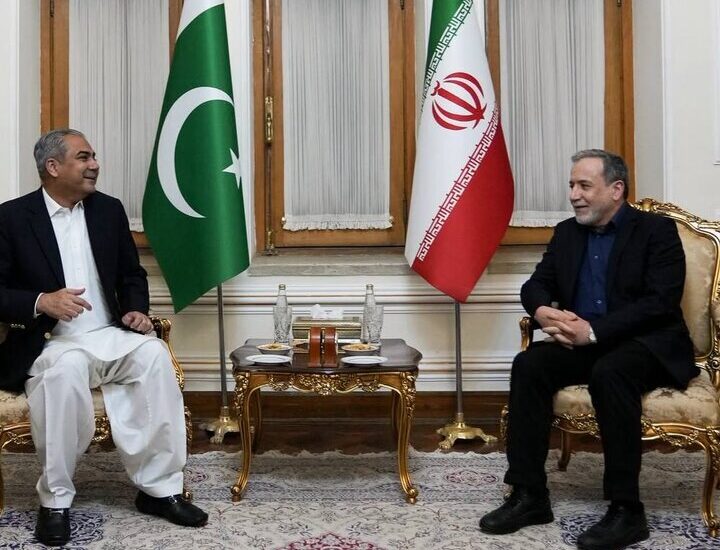 دیدار وزیر کشور پاکستان با عراقچی