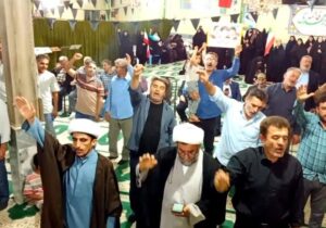طنین فریاد «الله اکبر» در شهر ارداق