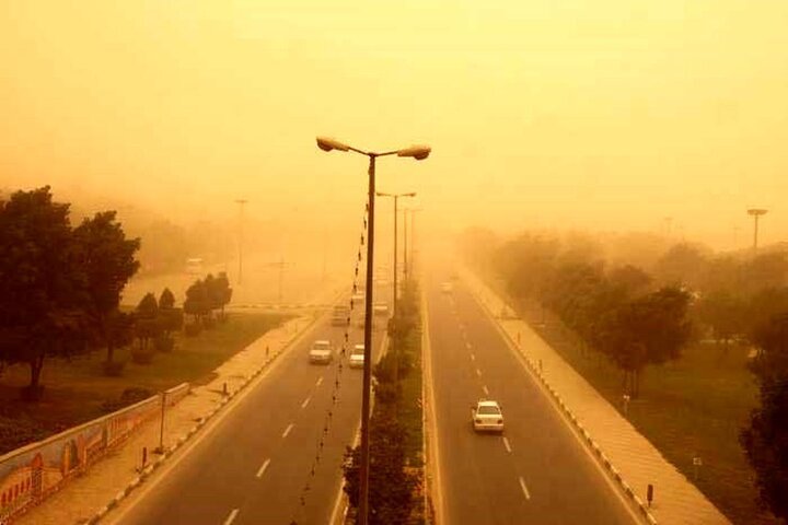 گرد و خاک و کاهش کیفیت هوا در اکثر مناطق استان کرمان