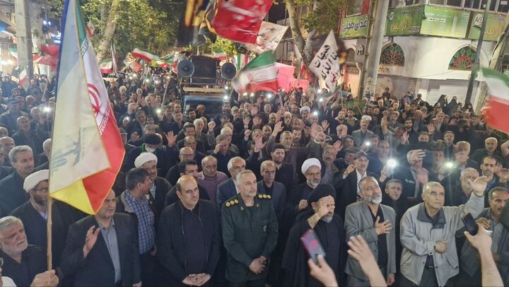 گرگان همچنان بیدار؛ مردم همگام با سراسر کشور در خیابان ماندند