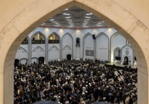 برگزاری مجلس ترحیم آیت‌ الله فیاض در نجف اشرف/ تصاویر