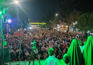 برگزاری مهمونی کیلومتری غدیر در نیشابور 