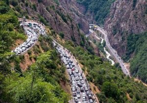 ترافیک نیمه سنگین تا سنگین در محورهای کندوان و هراز