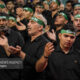 حرم مطهر امام رضا(ع) در شب تاسوعای حسینی