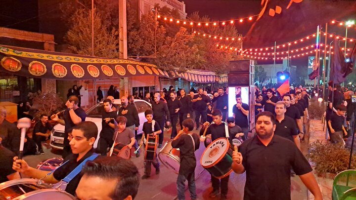 عزاداری شب عاشورای حسینی در اردستان