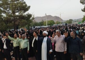 فریاد مقاومت کوهبنانی ها در مهمانی کیلومتری غدیر