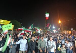 موج حضور گرگانی‌ها در حمایت از ایران اسلامی