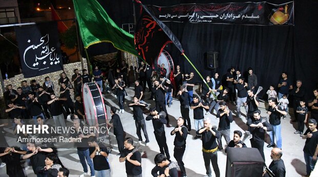 میدان‌داری مردم کردکوی در موج صد و چهاردهم عزاداری محرم
