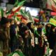 نواخته شدن نوای «یا حیدر یا حیدر» در گنبد