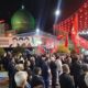 هشتمین مراسم اقامه عزای سیدالشهدای کربلا در آستانه اشرفیه 