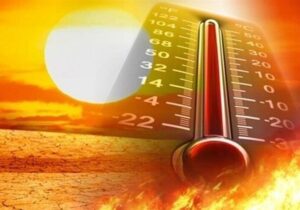 کاشان رکورددار گرما و باد در استان اصفهان شد