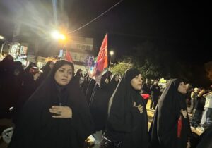 برگزاری یکصد و سی و پنجمین شب اجتماع مردمی در چناران