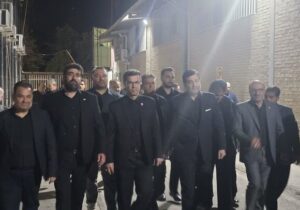 وزیر ورزش و جوانان برای حضور در مراسم تشییع رهبر شهید وارد مشهد شد