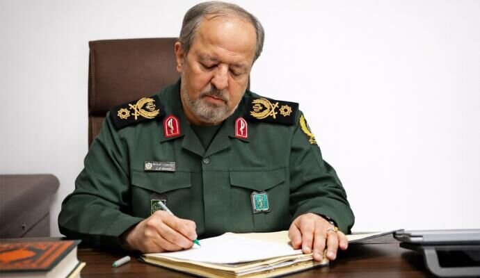 پیام سرپرست وزارت دفاع درپی انتصاب مجدد اژهای به ریاست قوه قضائیه