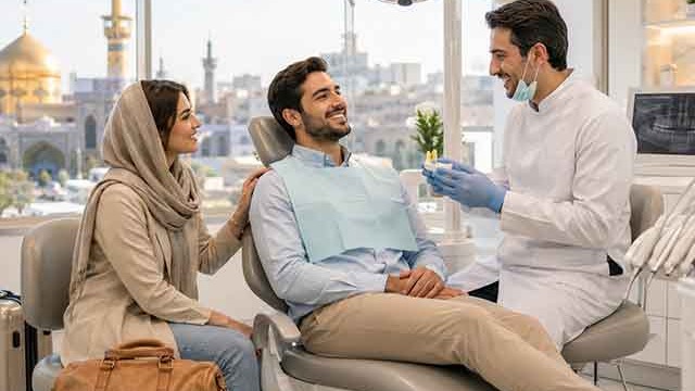 توریست و دندانپزشکی در مشهد؛ فرصتی برای درمان دندان در کنار سفر