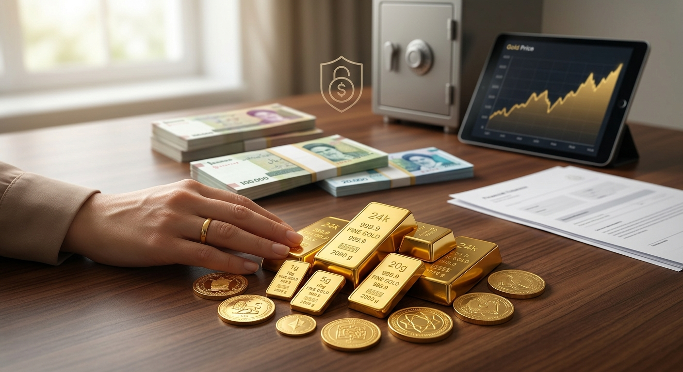 طلای آبشده، سکه یا طلای دست دوم؛ کدام یک برای حفظ ارزش پول هوشمندانهتر است؟ سرمایهگذاری در طلا برای حفظ ارزش پول و مقابله با تورم